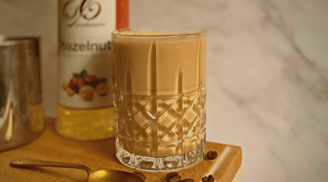 Easy Hazelnut Latte Recipe Cashmere Syrups