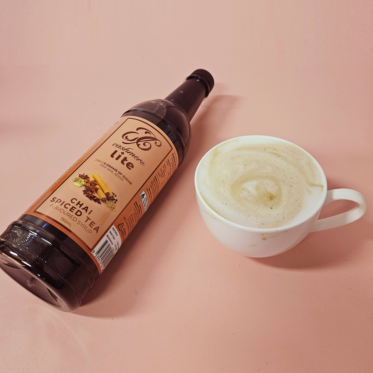 Cashmere Lite Chai Spiced Tea Syrup LOW SUGAR Cashmere Syrups