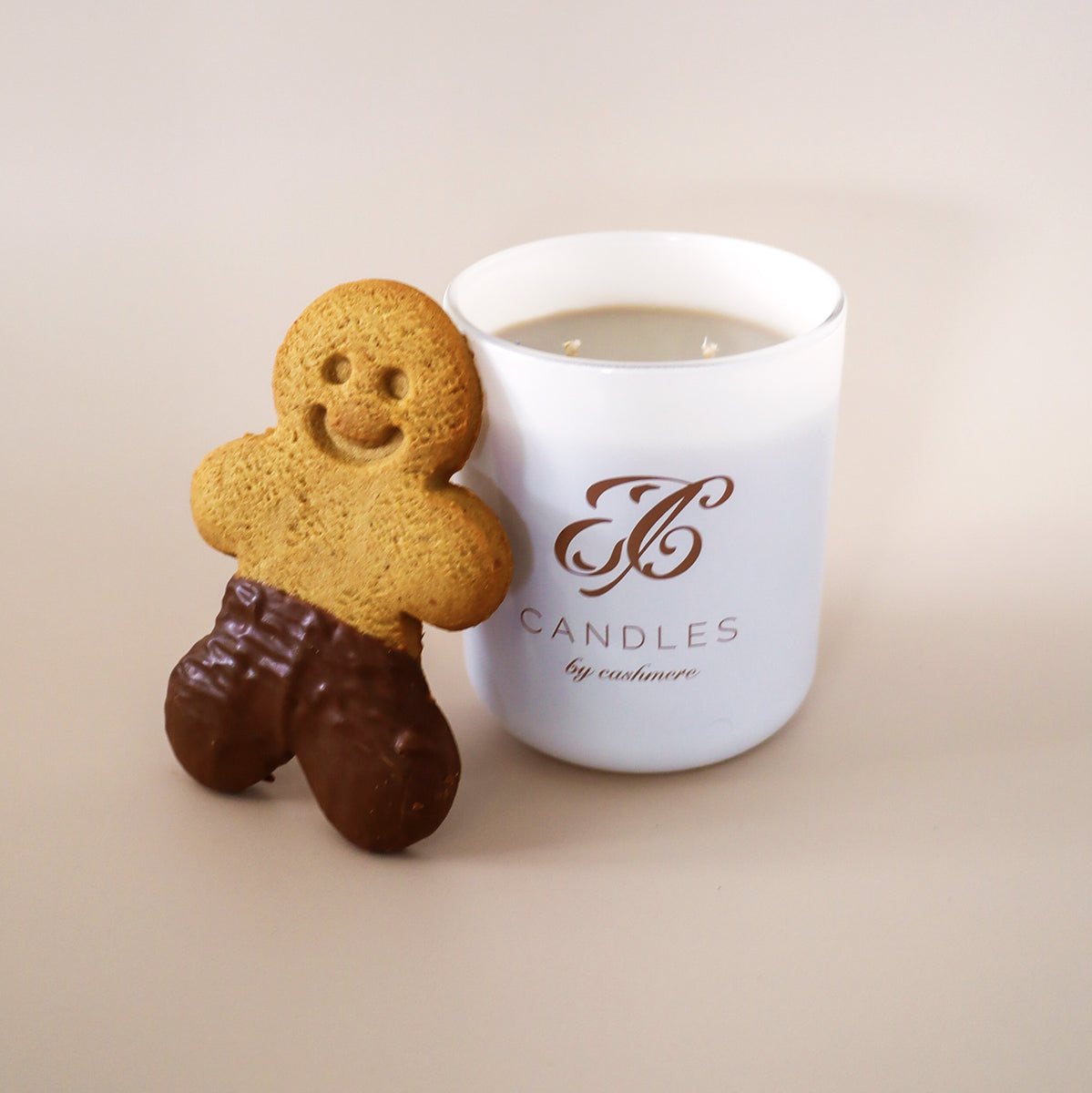 Gingerbread Scented Candle Candles by Cashmere Cashmere Syrups
