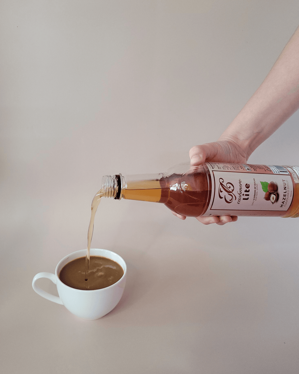 Cashmere Lite Hazelnut Flavoured Syrup LOW SUGAR Cashmere Syrups