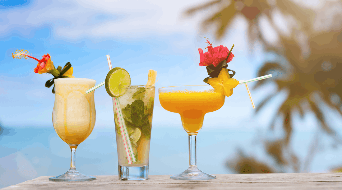 Modern Cocktails Using Exotic Syrups