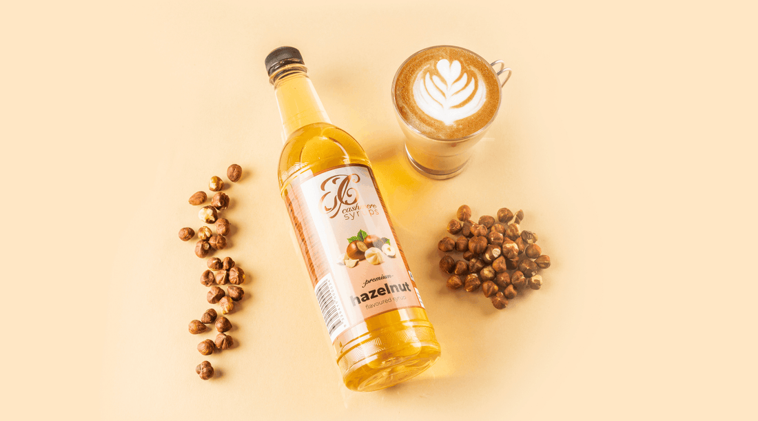Flavoured Latte Recipes Using Hazelnut Coffee Syrup