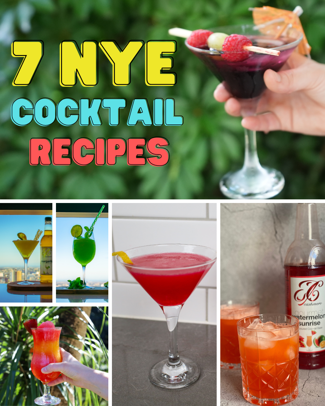 New Years Eve Cocktail's You'll LOVE!