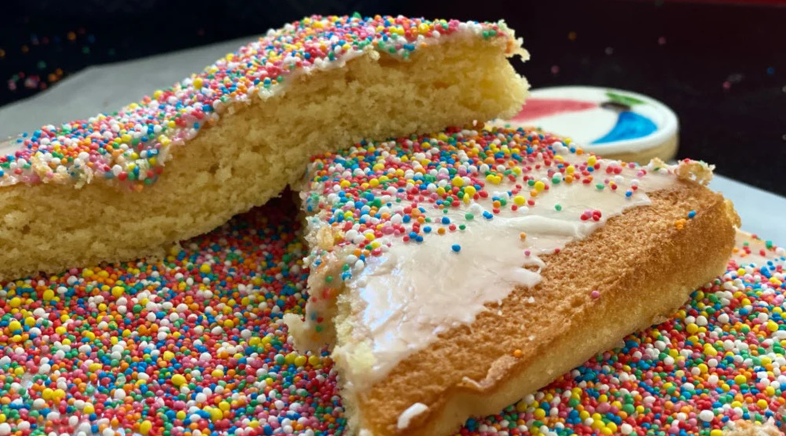 Easy Fairy Bread Butter Cake