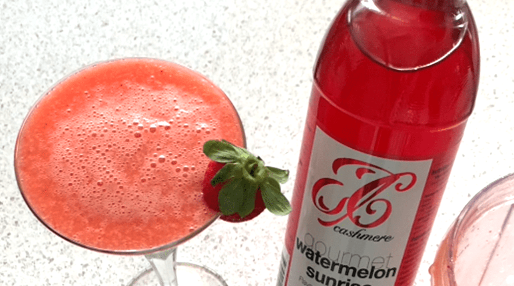 Refresh with a Strawberry Watermelon Cocktail