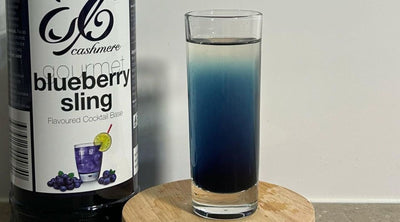 Bursting Blueberry Pancake Shot
