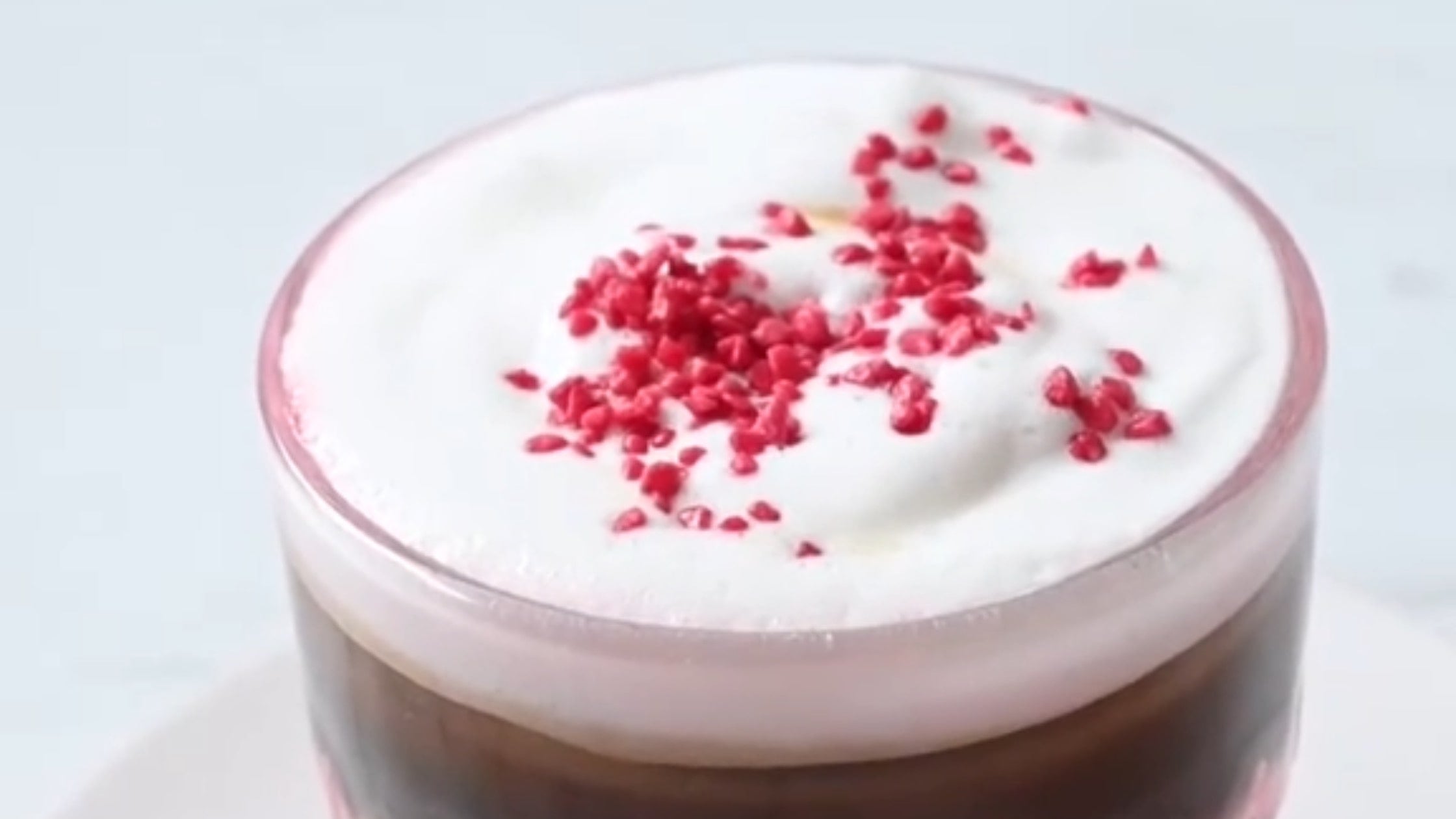 Indulge in the Rich Delight of a Red Velvet Latte