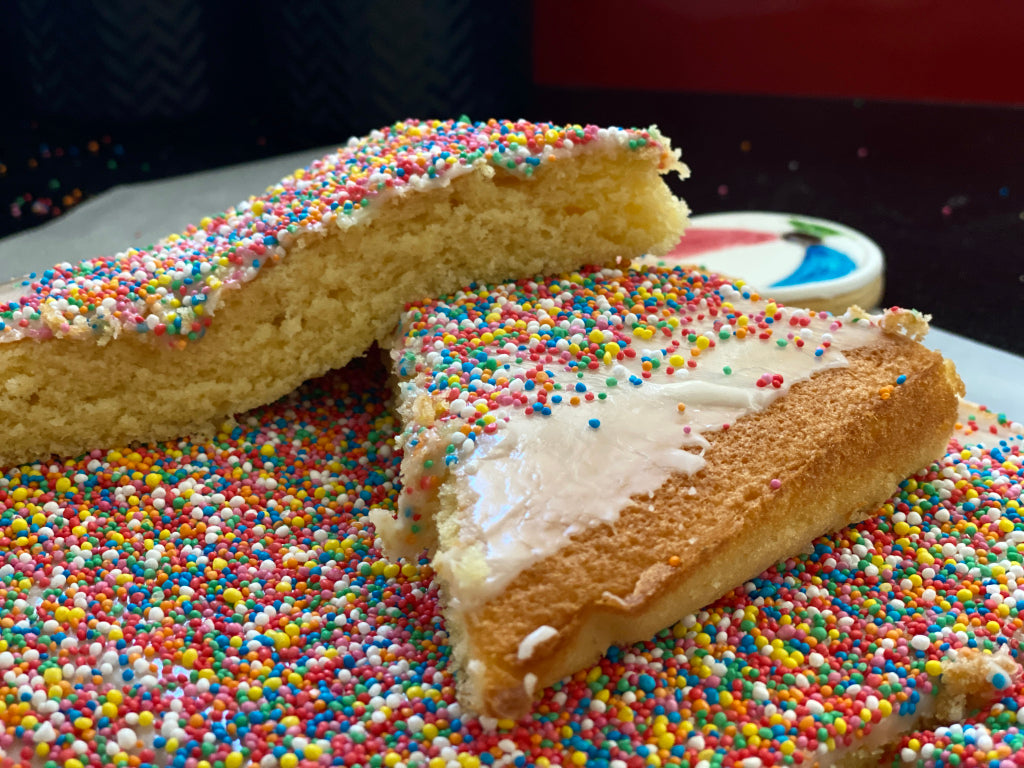 Easy Fairy Bread Butter Cake