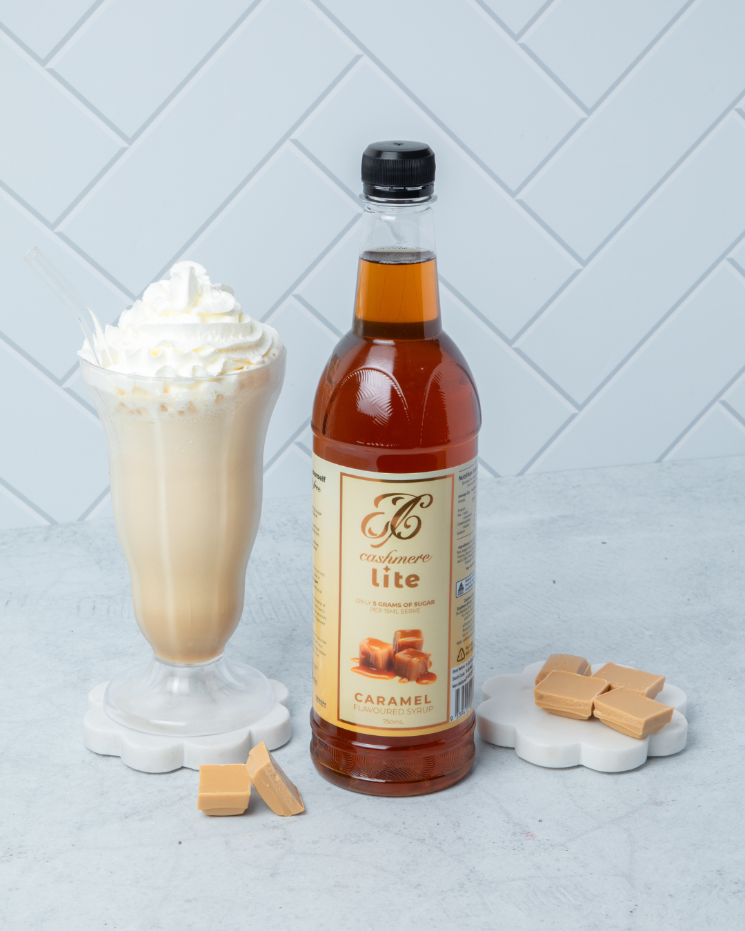 Cashmere Lite Caramel Flavoured Syrup