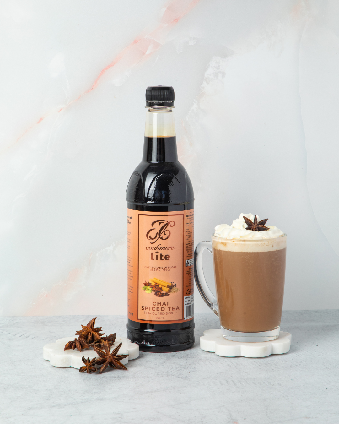 Cashmere Lite Chai Spiced Tea Flavoured Syrup