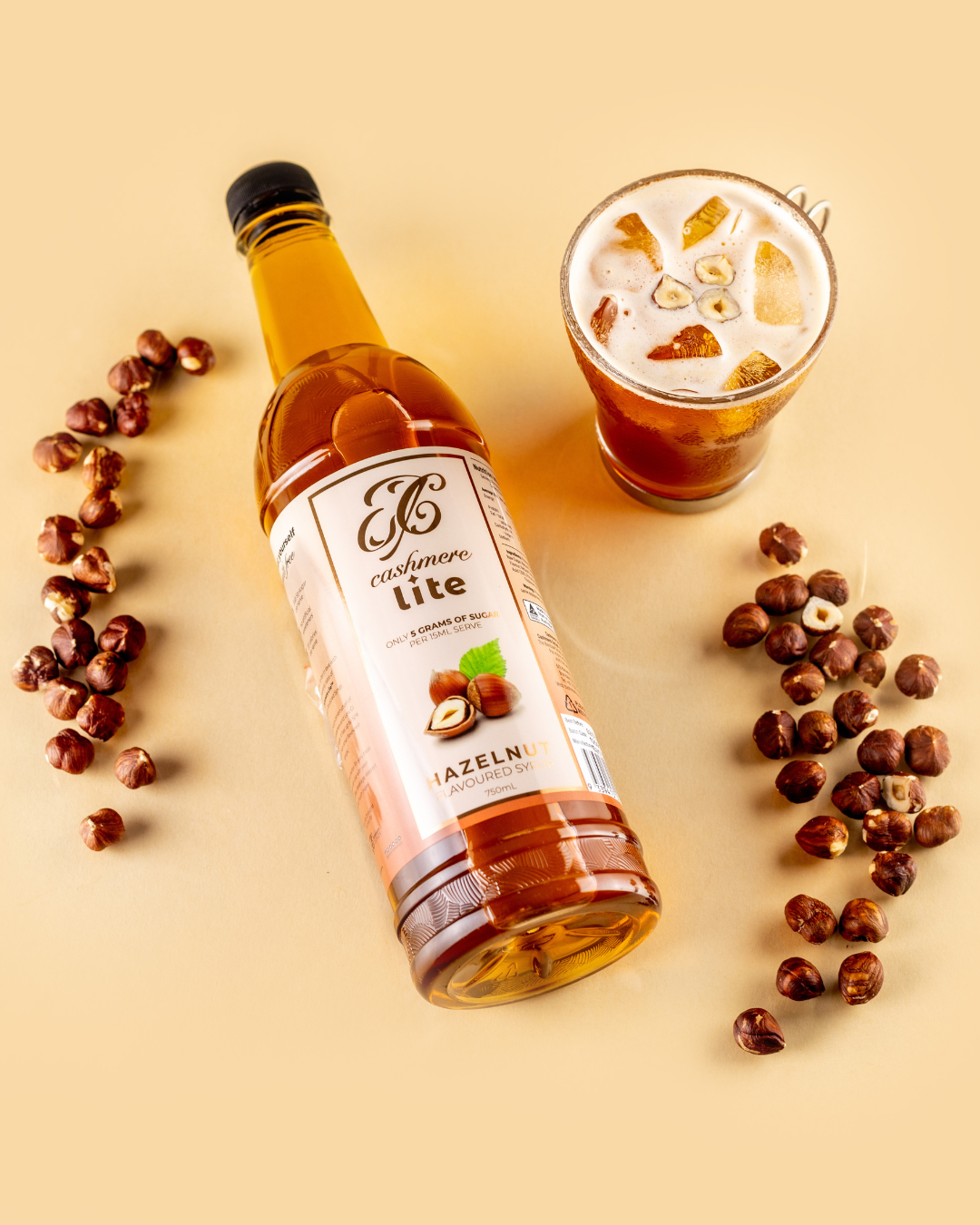 Cashmere Lite Hazelnut Flavoured Syrup