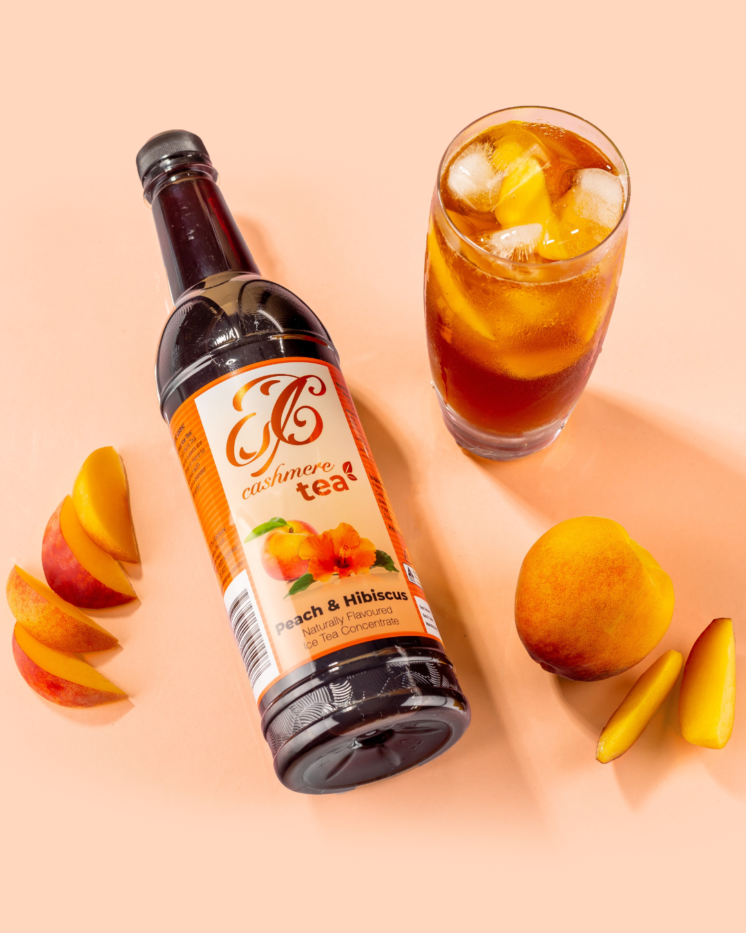 Peach & Hibiscus Iced Tea Concentrate