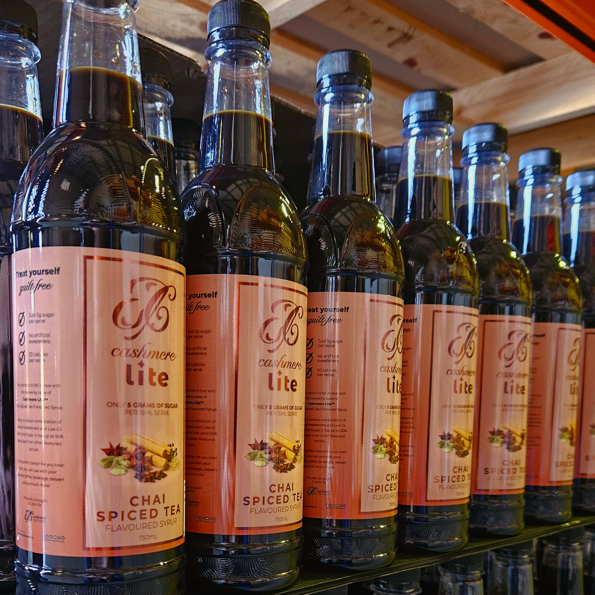 Cashmere Lite Chai Spiced Tea Flavoured Syrup