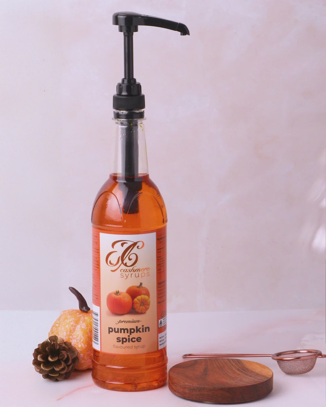 Load video: Pumpkin Spice Syrup