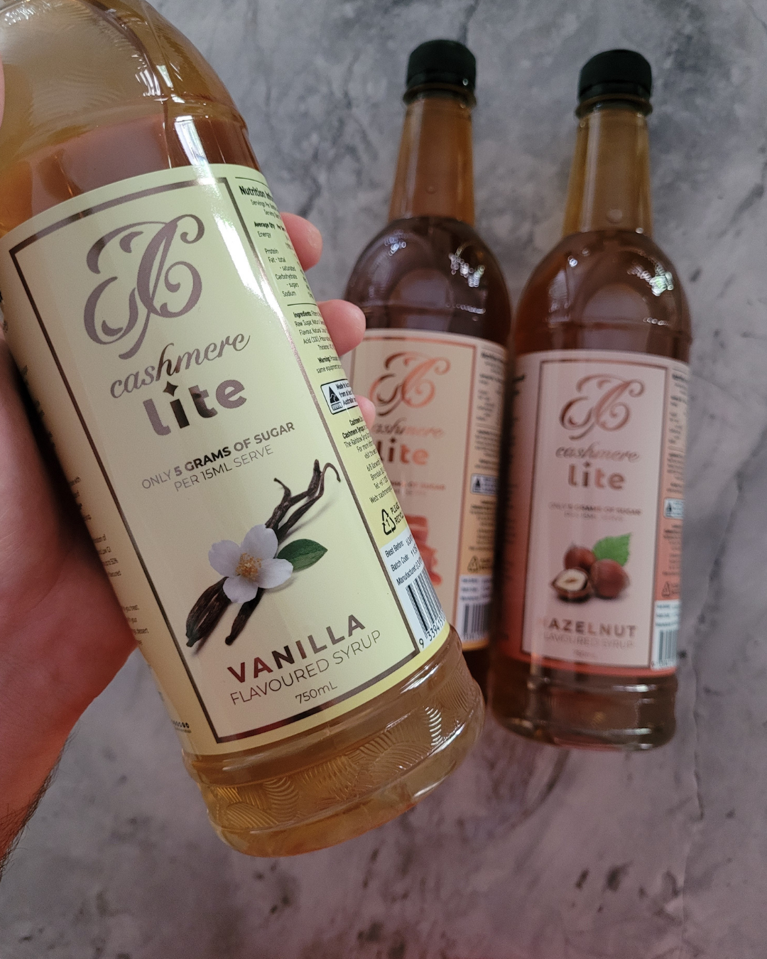 Cashmere Lite Vanilla Flavoured Syrup