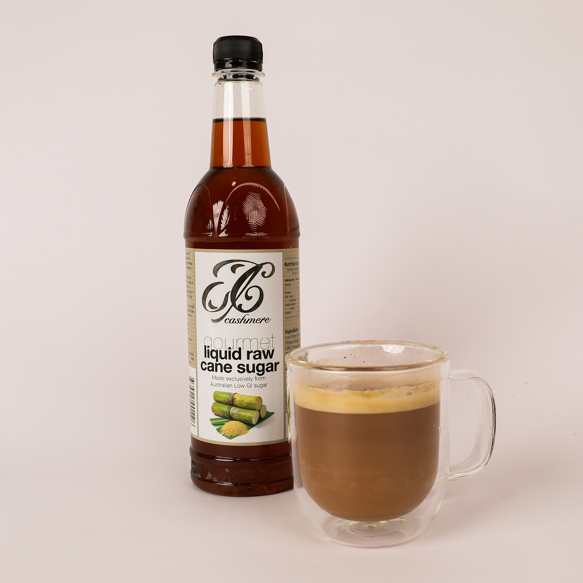 Liquid Raw Cane Sugar Syrup Cashmere Syrups