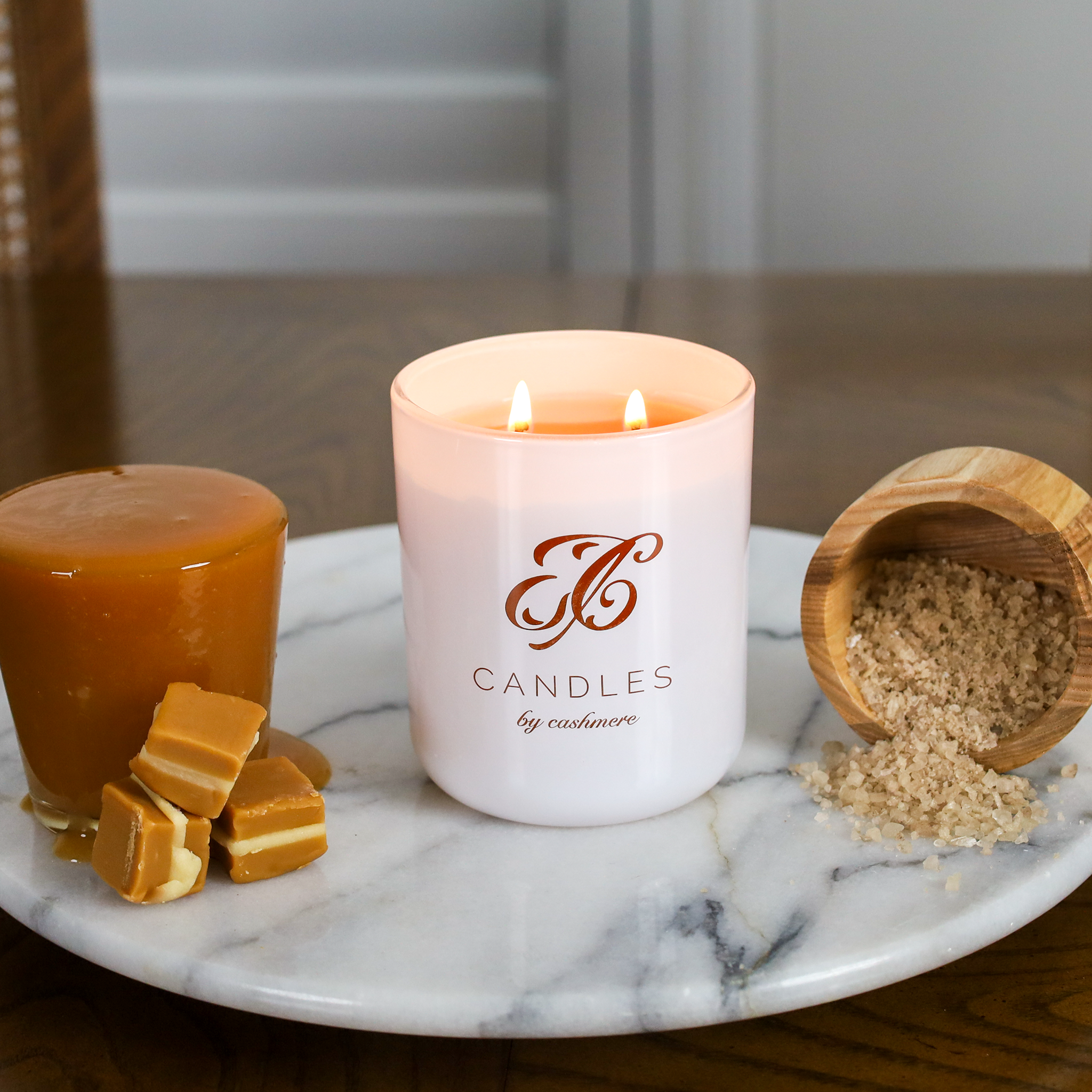 Salted Caramel Scented Candle