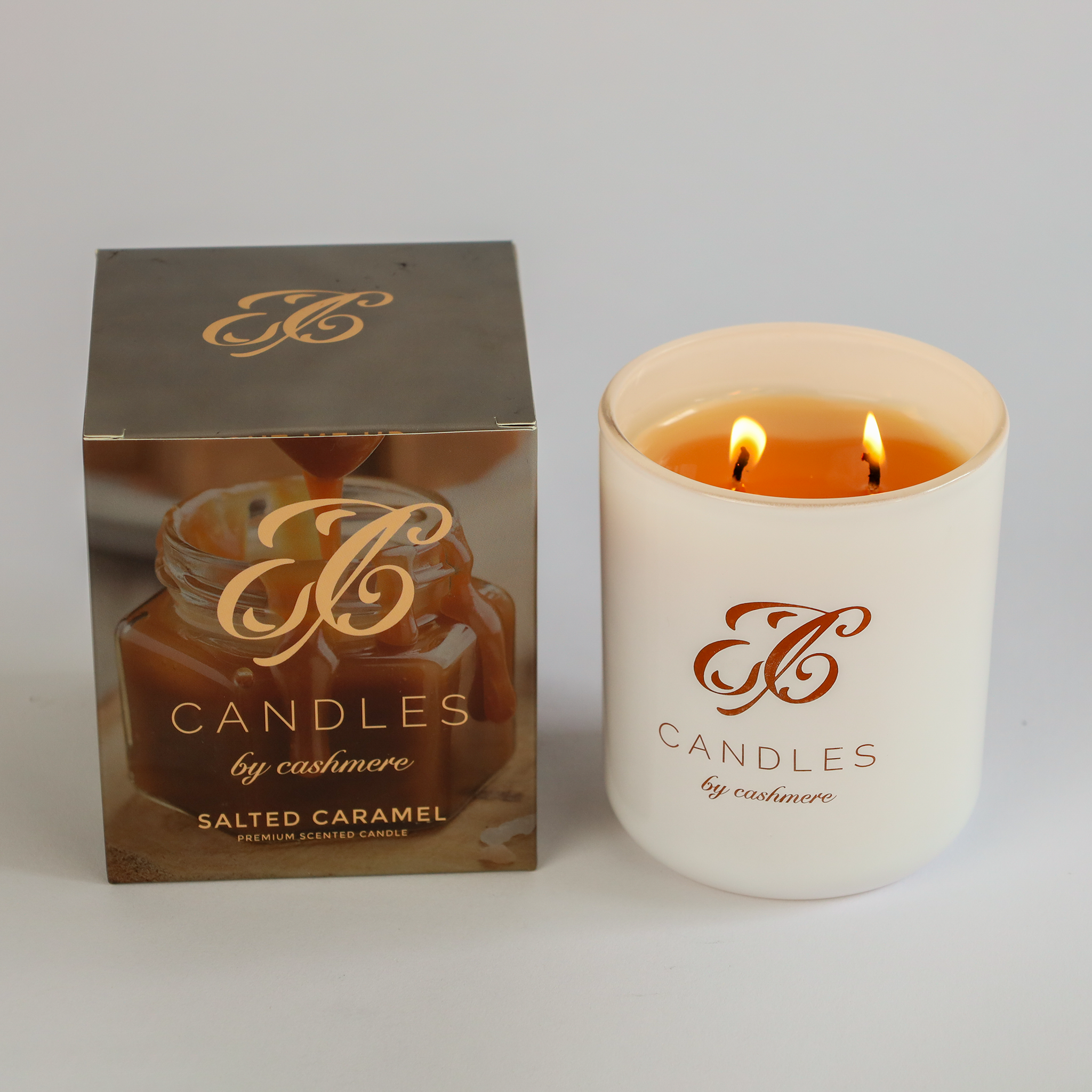 Salted Caramel Scented Candle