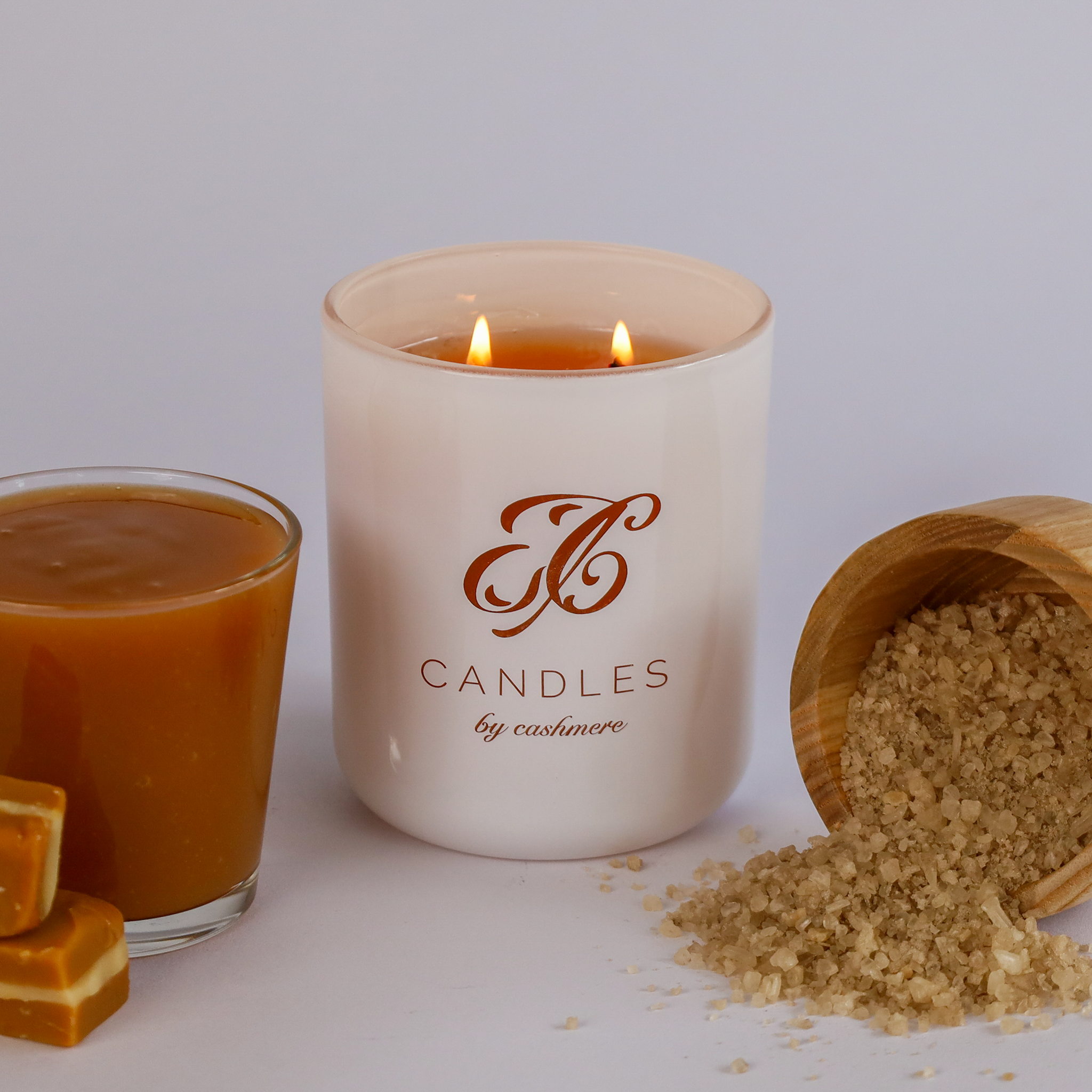 Salted Caramel Scented Candle